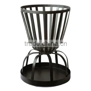 Black Color Cast Iron Decorative Stove thumbnail-4