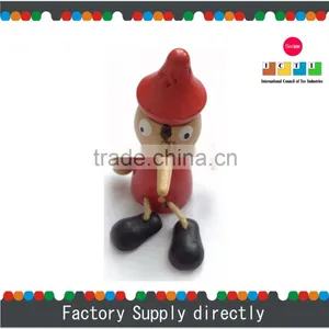 Hotsale Small Colorful Decorative Wooden Lovely Doll Toys thumbnail-1