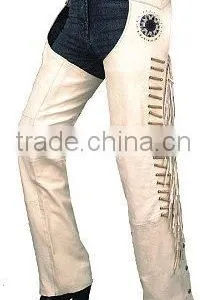 Leather Motorbike Fashion Racing Chap thumbnail-1