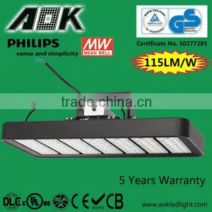 DLC Listed Waterproof IP66 AOK 400W LED High Mast Lighting to Replace 1000W Stadium Sports Field Light thumbnail-4