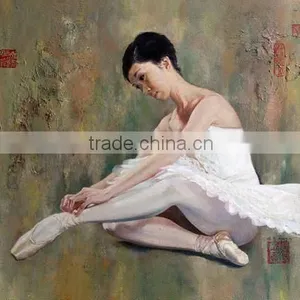 Ballet Girl Oil Painting thumbnail-1