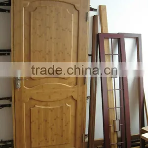 Solid Dark Carbonized a Grade Bamboo Door thumbnail-1
