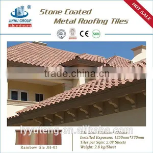Manufacturer Stone Coated Metal Roofing Tiles thumbnail-5