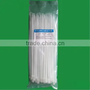 New Arrival Full Size 100 Pcs/Bag Nylon 66 Self Locking Kabelbinder thumbnail-2