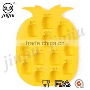 Pineapple Ananas Shape Silicone Ice Cube Tray Mold thumbnail-2