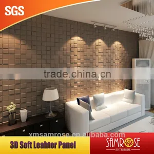 Creative 3d Surface Projects Soft Leather Wall Panel (Channel) thumbnail-1