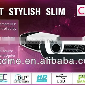 Hot Seller !!! C5 Full hd 1080P DLP Led Mini Projector thumbnail-1