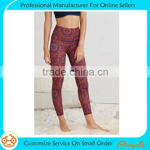 Wholesale Custom 2016 Latest Design Compression Tights Yoga Pant for Girl Running Yoga Pants for Women thumbnail-1