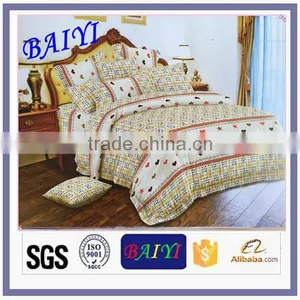 70gsm Brushed 100% Polyester Bedsheet Fabric With Flora Pigment Printing for Home Textile/polyester Fabric to Brazil thumbnail-2