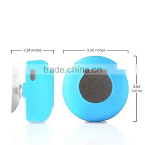 Portable Bluetooth Shower Stereo Speaker With Waterproof & Suction Cup thumbnail-4