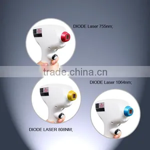 Permanent Hair Removal Technology 755/808/1064 nm Wavelength Combined Diode Laser Machine thumbnail-3
