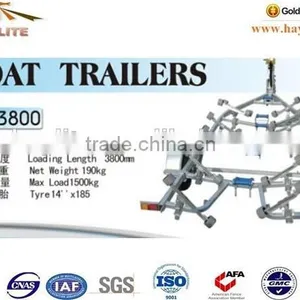 Boat Trailer Iso 9001 Heavy Duty Galvanized Haylite-3800 thumbnail-1