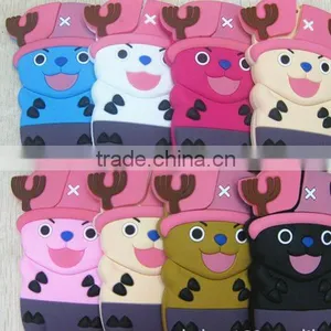 Chopper Cartoon Shape Silicone Cover Case for Iphone5 thumbnail-1