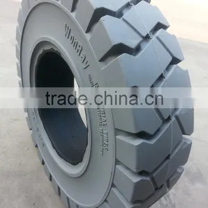 5.00-8 Solideal Tyres for Forklift Solid Non-marking Pneumatic Tire thumbnail-6