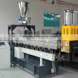 Transparent White Plastic Filler Masterbatch pp pe Calcium Carbonate Granules Twin Screw Extruder thumbnail-2