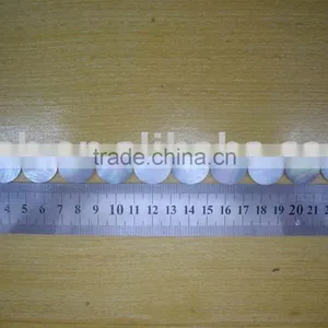 Natural Black Lip Round Shell Inlay Blanks thumbnail-1