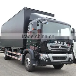 HOWO T5G MAN Engine 160HP Euro4 4X2 8ton Box-Type Goods Vehicle thumbnail-1