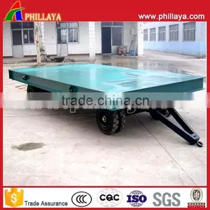 Full Type Tractor Towing Airport Baggage Transporter Draw Bar Trailer For Sale thumbnail-1