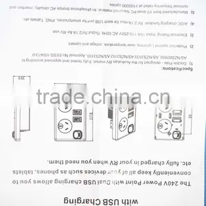 Australian Standard Socket With USB for Sale thumbnail-6