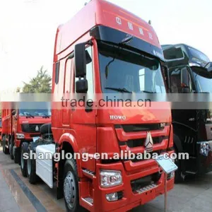 HOWO 4x4 336HP Euro II Emission SINOTRUCK Port Terminal Tractor thumbnail-1