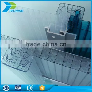 Low Weight u Lock System pc Panel Flexible Polycarbonate Sheets thumbnail-1