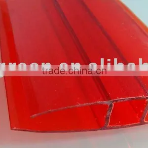 Polycarbonate Profiles,polycarbonate Connectors,PC Connectors thumbnail-1