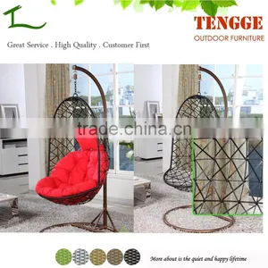 YH-7105 Flower Weaving Design Comfortable Swing Hanging Chair thumbnail-1