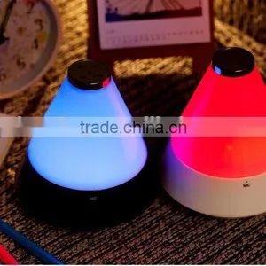 2015 Led Bluetooth Stereo Colorful Night Light Bluetooth Speakers Card Stereo Change Color Heavy Bass FM Speaker thumbnail-2