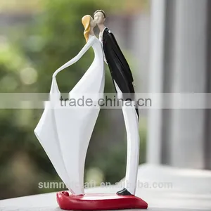 Resin Dancing Couple Figurines Gifts for Newly Married Couple thumbnail-4