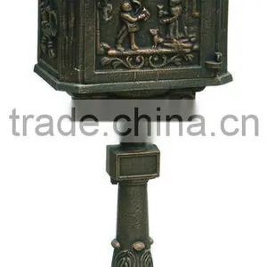China Mailbox Antique Metal Mailbox Cast Iron Mailbox thumbnail-1
