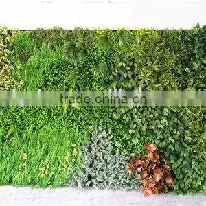 Natural Looking Hot Sale Artificial Plant Wall Design Aetificial Grass Wall for Decoration thumbnail-2