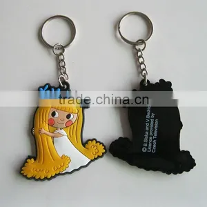 3D Girl Pvc Keychain thumbnail-1