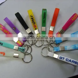 Silicone Bracelet With Metal Ring thumbnail-1