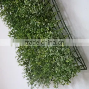 Landscape Artificial Grass Hedge Plastic Boxwood Mat thumbnail-2