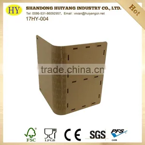Unfinished Handmade Factory Book Shaped Wooden Packaging Box thumbnail-2