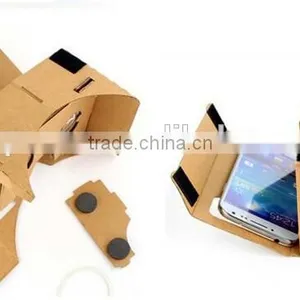 2016 New Google Cardboard Version 2.0 Google Cardboard 2 Virtual Reality vr Google Cardboard 3D Glasses for 3.5-6" Phone thumbnail-4