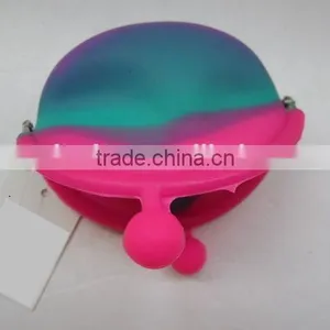 Gradually Changing Color Silicone Purse/ Colorful Coin Purse thumbnail-4