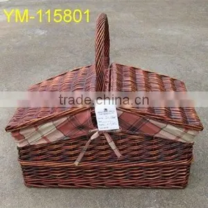 Willow Baskets With Handles thumbnail-1