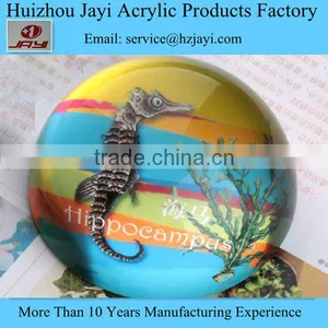 China Manufacturer Wholesale Cheap Glass Transparent Acrylic Paperweight, Make Acrylic Paperweights thumbnail-5