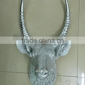 Polyresin Goat Head Sculpture thumbnail-5