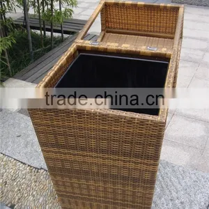Rattan Outdoor Storage Box thumbnail-3