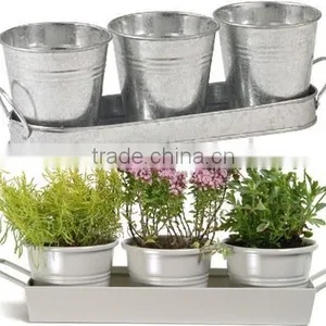 Garden Metal Flower Pot/Planter thumbnail-2