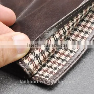 Casual Style Custom Personalized High Quality Car Pocket Wholesale Real Genuine Leather Portable Simple Card Holder thumbnail-5