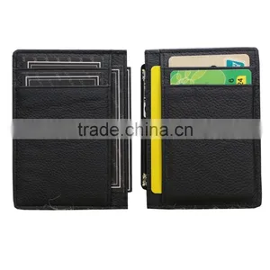 Rfid Business Leather Credit Card Hold and Genuine Leather Coin Purse thumbnail-6