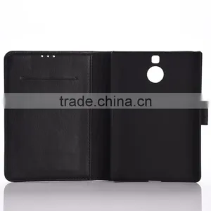 High Quality Crazy-horse PU Card Bumper/pocket Cell Phone Case for Blackberry thumbnail-6