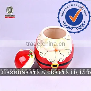 Santa Claus Ceramic Decorative Storage Boxes thumbnail-1