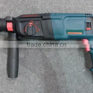 800w 3 Function SDS-PLUS Chiseling Drilling Rotary Hammer Machine Portable Electric 26mm Hammer Drill With Fast Chuck thumbnail-2