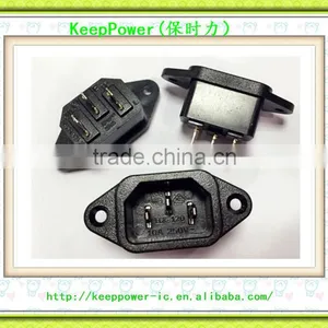 AC Power Socket Plum Socket Mickey Mouse Seat With Ear Thread NK2-4Y1Y2 thumbnail-1