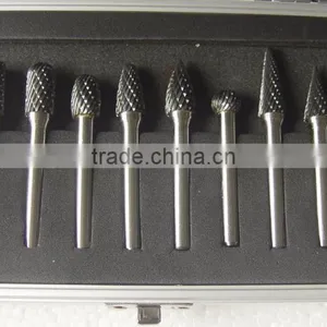 Tungsten Carbide Burr Rotary Cutter Files Set CNC Engraving Bit thumbnail-1