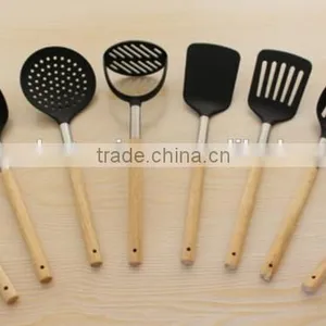 2016 New Wood Hand Nylon Head Cooking Utensil and Cookware thumbnail-1